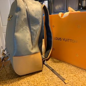 Louis Vuitton Titanium Tote Backpack - DesignerSupplier